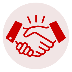 Clipart of two hands shaking